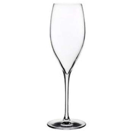 Ποτήρι Σαμπάνιας Dis Nude Terroir (Σετ 6Τμχ) NU66098-6 Φ5,4x25,5cm 310ml Clear Espiel Κρύσταλλο