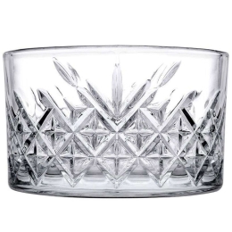 Μπωλ Σερβιρίσματος Timeless SP530040K4 Φ9x5,4cm 225ml Clear Espiel Γυαλί