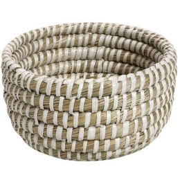 Καλάθι Ψωμιού KAG135 17x17x9cm Beige Espiel Ψάθα