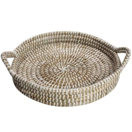 Δίσκος Σερβιρίσματος KAG141 35x35x4cm Beige Espiel Jute