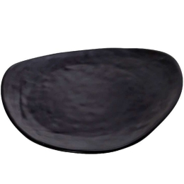 Πιάτο Ρηχό Wavy MLB3202K30-6 24x26x2cm Black Espiel Μελαμίνη