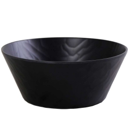 Μπωλ Σερβιρίσματος Wavy MLB2105K24-6 22x22x9cm Black Espiel Μελαμίνη