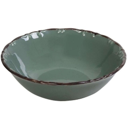 Μπωλ Δημητριακών Liana TLU140K6 Φ16x5cm Green-Brown Espiel Πορσελάνη