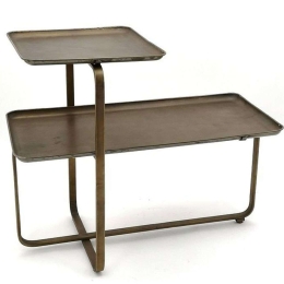 Τραπέζι Βοηθητικό AFT217 79x42x64cm Bronze Espiel