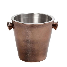 Σαμπανιέρα LMC101 23x23cm 4,8Lt Bronze Espiel Ανοξείδωτο Ατσάλι