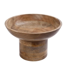 Διακοσμητικό Μπωλ GPA103 Φ38,1x24,13cm Natural Espiel Ξύλο