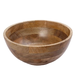 Διακοσμητικό Μπωλ GPA107 Φ30,48x12,7cm Natural Espiel Ξύλο
