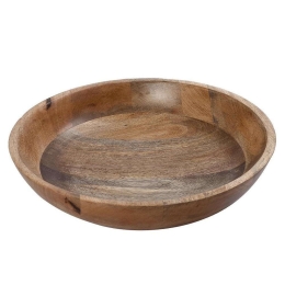 Διακοσμητικό Μπωλ GPA111 Φ40,64x8,89cm Natural Espiel Ξύλο