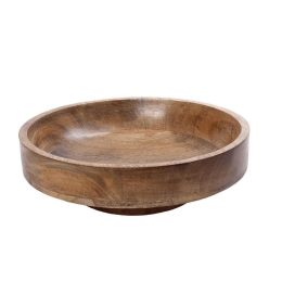 Διακοσμητικό Μπωλ GPA114 Φ40,64x12,07cm Natural Espiel Ξύλο