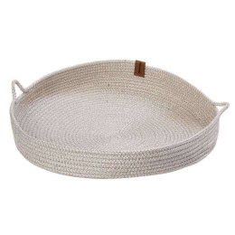 Διακοσμητικός Δίσκος ROB119 Φ36x6cm White Espiel
