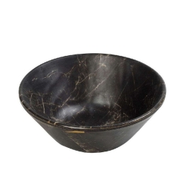 Μπωλ Σερβιρίσματος Black Wood HWM786K48-6 15cm Black Espiel Μελαμίνη