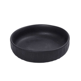 Μπωλ Σερβιρίσματος Στρογγυλό Ρηχό Gobi OW2038K6 11,5x3cm Black Espiel Πορσελάνη