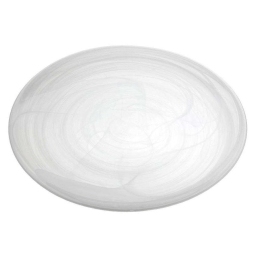 Πιατέλα Σερβιρίσματος Στρογγυλή Atlas HOR1326K6 37cm White Espiel Γυαλί