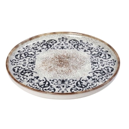 Πιάτο Ρηχό Mosaico Step KNJ131K6 Φ26cm Multi Espiel Πορσελάνη