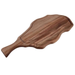 Πλατώ Σερβιρίσματος Με Λαβή HOL1362 53x30x1,8cm Brown Espiel Ξύλο