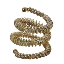 Δαχτυλίδι Πετσέτας YRA102K6 5cm Gold Espiel Μέταλλο
