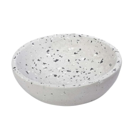 Διακοσμητικό Μπωλ TZG121 Φ25x7cm Light Grey Espiel Τσιμέντο