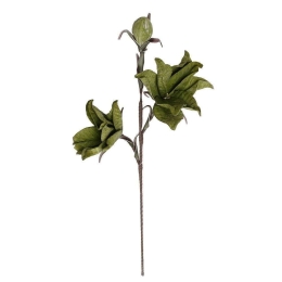 Λουλούδι LOL1415K6 86cm Green Espiel Πολυαιθυλένιο