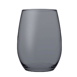 Ποτήρι Κρασιού Χαμηλό Amber SP420725G6S 570ml Smoke Espiel Γυαλί