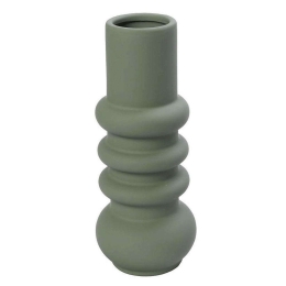Βάζο Κεραμικό KLA301K1 10x25cm Green Espiel Κεραμικό