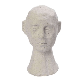 Διακοσμητική Προτομή KLA329K4 9,6x18cm White Espiel Κεραμικό