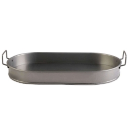 Δίσκος Σερβιρίσματος Οβάλ TEM204 41x21x4,5cm Olive Espiel Μέταλλο