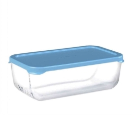 Δοχείο Φαγητού SP53743G1 20,3x12x7,2cm 1200ml Clear-Blue Espiel Πλαστικό, Γυαλί