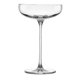 Ποτήρι Σαμπάνιας Nude Savage Coupe (Σετ 2Τμχ) NU67296-2 220ml Clear Espiel Κρύσταλλο