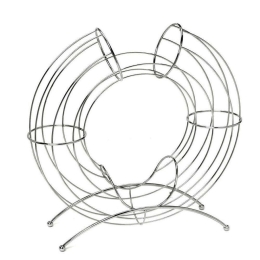 Φρουτιέρα MTT136 40cm Silver Espiel Μέταλλο