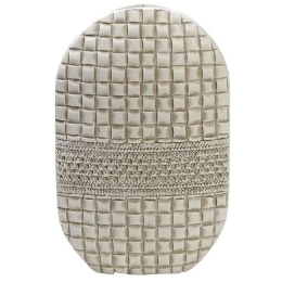 Βάζο Πλεκτό FIK104 18x6,5x28cm White Espiel Πολυρεσίνη
