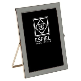 Κορνίζα FAM606 13x18cm Gold-Grey Espiel Μέταλλο