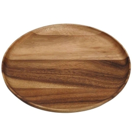 Πλατώ Σερβιρίσματος BAG104 Φ30x1,5cm Natural Espiel Ξύλο
