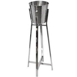 Σαμπανιέρα Με Βάση GET420 34x34x92cm Inox Espiel Ανοξείδωτο Ατσάλι