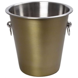 Σαμπανιέρα RAP130 22x22x22cm Gold Espiel Ανοξείδωτο Ατσάλι