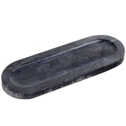 Πλατώ Σερβιρίσματος FAV232 25x9x1cm Black Espiel Μάρμαρο