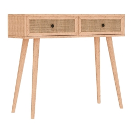 Κονσόλα Oslo pakoworld sonoma 100x29x81εκ