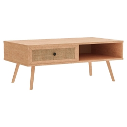 Τραπέζι σαλονιού Oslo pakoworld sonoma 110x59x41,5εκ