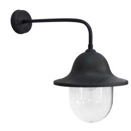 Φωτιστικό Τοίχου LP-802AS 07-1292 Black Μέταλλο
