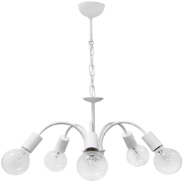 Φωτιστικό Οροφής LAB/5L 01-0223 White Μέταλλο