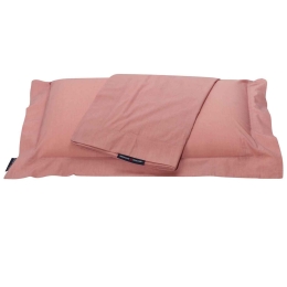Μαξιλαροθήκες Σετ 2τμχ 2201 Ροδί Greenwich Polo Club 50Χ70 50x70cm 100% Βαμβακερή Φανέλα
