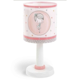 Φωτιστικό Κομοδίνου Sweet Dance 70911 White-Pink Ango Πολυπροπυλένιο