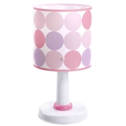 Φωτιστικό Κομοδίνου Colors 62001 S White-Pink Ango Πολυπροπυλένιο