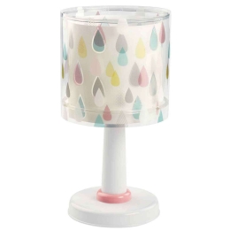 Φωτιστικό Κομοδίνου Rain Color 41431 White-Multi Ango Πολυπροπυλένιο