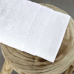 Πετσέτα Ξενοδοχείου White Πενιέ 700gsm 100% Βαμβάκι Χεριών 30x50cm 100% Βαμβάκι