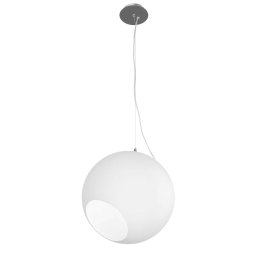 Φωτιστικό Οροφής Lampara/40-Bianco SO White Ondaluce Γυαλί