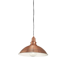 Φωτιστικό Οροφής Reina-Rame SO/40 Copper Ondaluce Μέταλλο