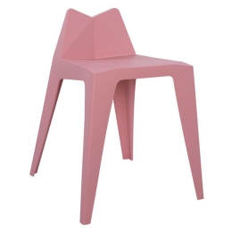 Σκαμπό Homer HM8005.20 Ροζ 44,5x35,5x61cm Πολυπροπυλένιο
