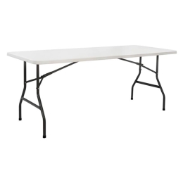 Τραπέζι Catering-Συνεδρίου HM5168 Λευκό 180X74X73cm