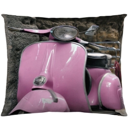Μαξιλάρι Διακοσμητικό (Με Γέμιση) 1029 Pink Vesta Home 50Χ50 Βαμβάκι-Πολυέστερ