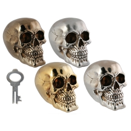 Κουμπαράς με κλειδαριά, Skull, περ. 15 εκ